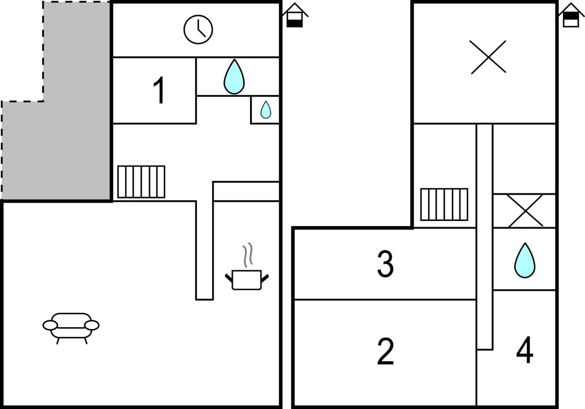 In With 4 Bedrooms&wifi Vakantiehuis Groede